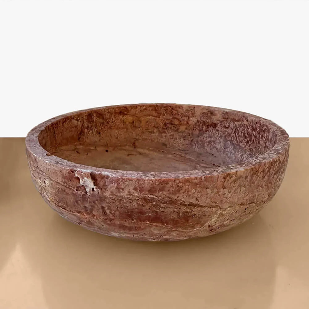 Travertine Marble Decorative Bowl