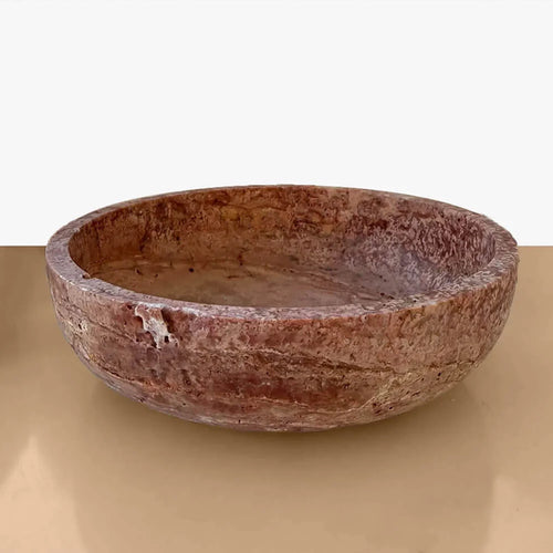 Travertine Marble Decorative Bowl