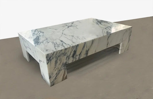 Arabescato Marble Dining Table 