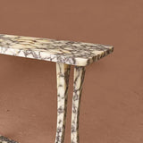 Architectural marble console table Viola