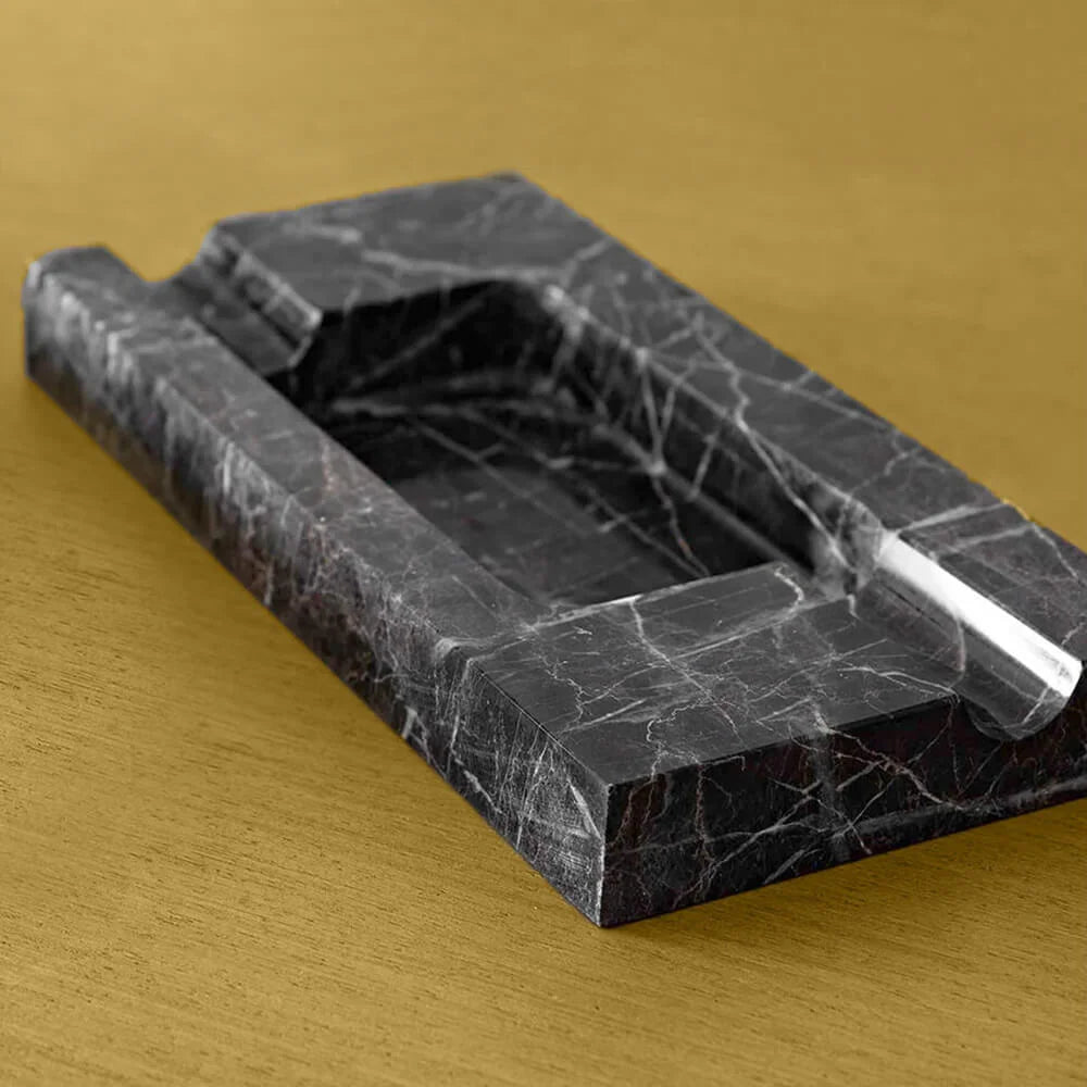 Black marble ashtray in dubai