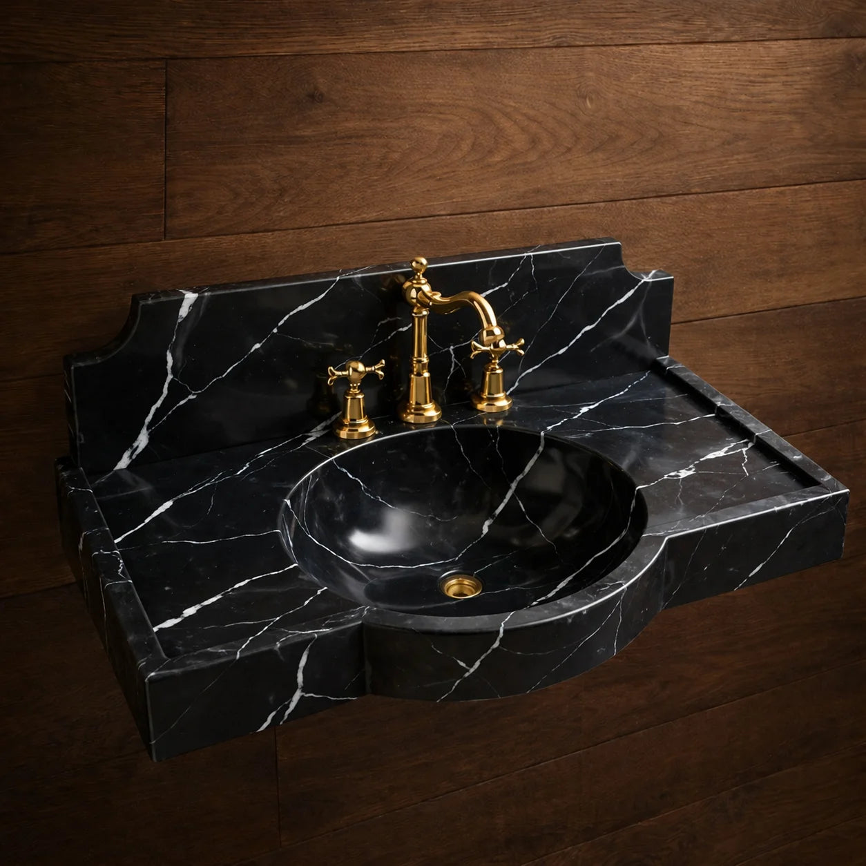 Midnight Marble Sink