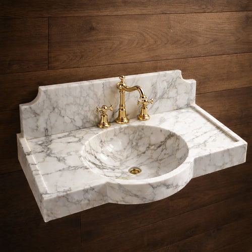 Midnight Marble Sink