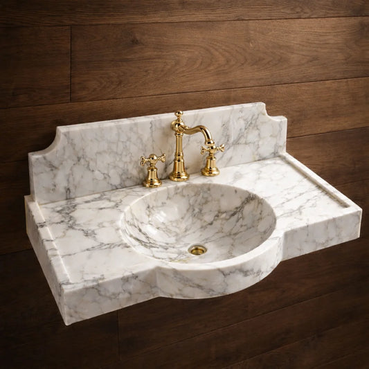 Midnight Marble Sink