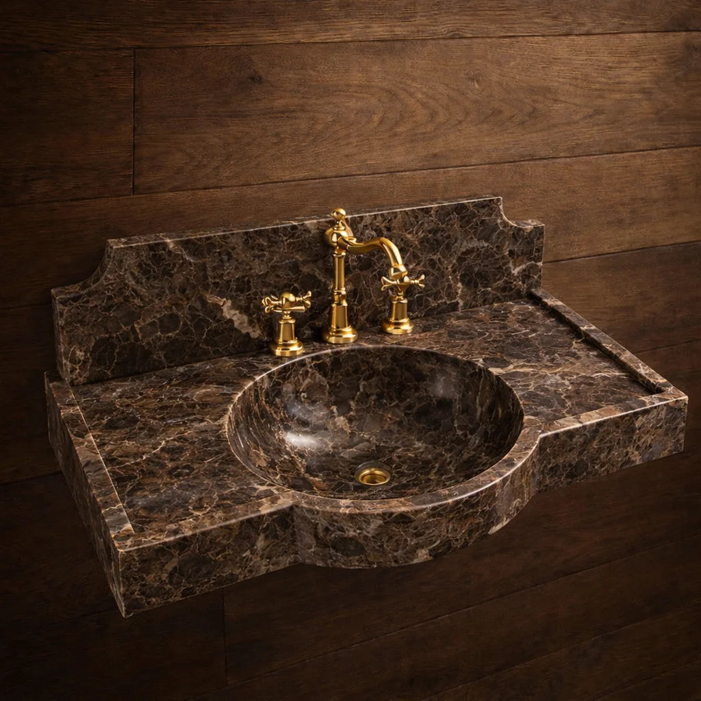 Midnight Marble Sink