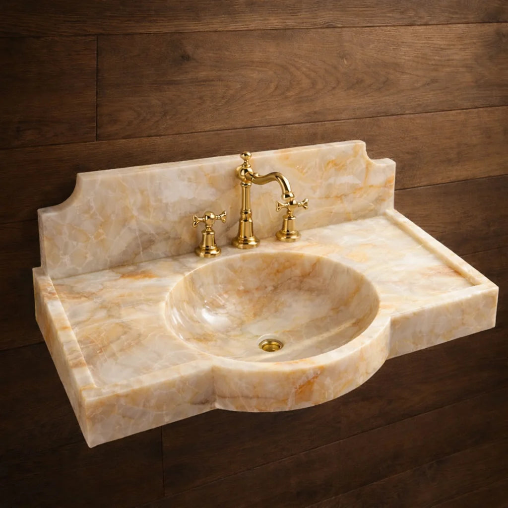 Midnight Marble Sink