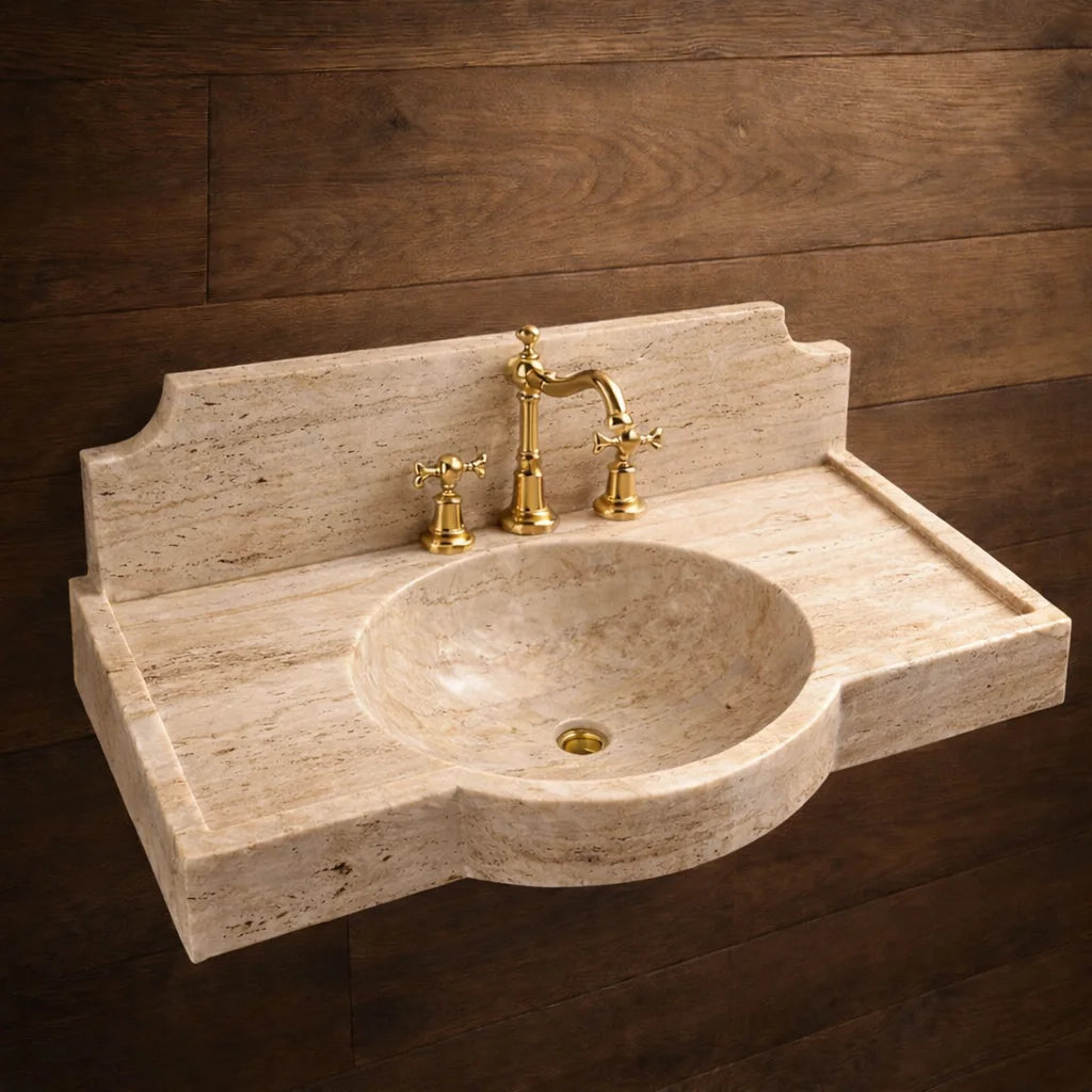 Midnight Marble Sink