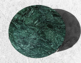 Green Marble coffee table with boll Lage