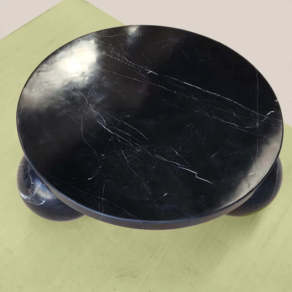 Nero Marquina Marble Coffee Table UAE