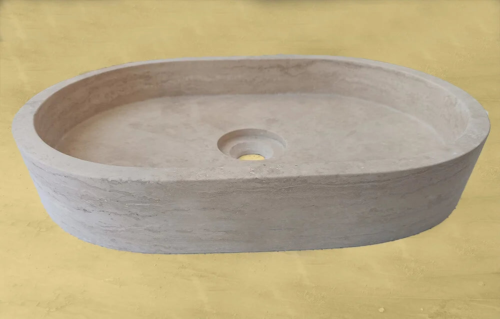Oval Travertine Sink in uae