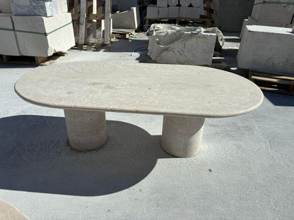 Prestige Oval Stone Dining Table