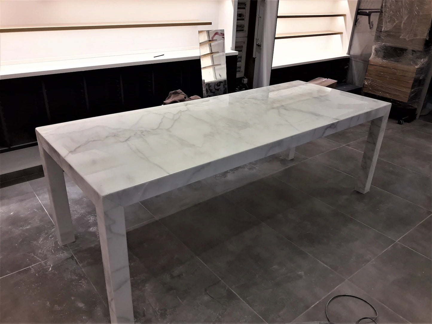 Prime Marble Rectangular Dining Table