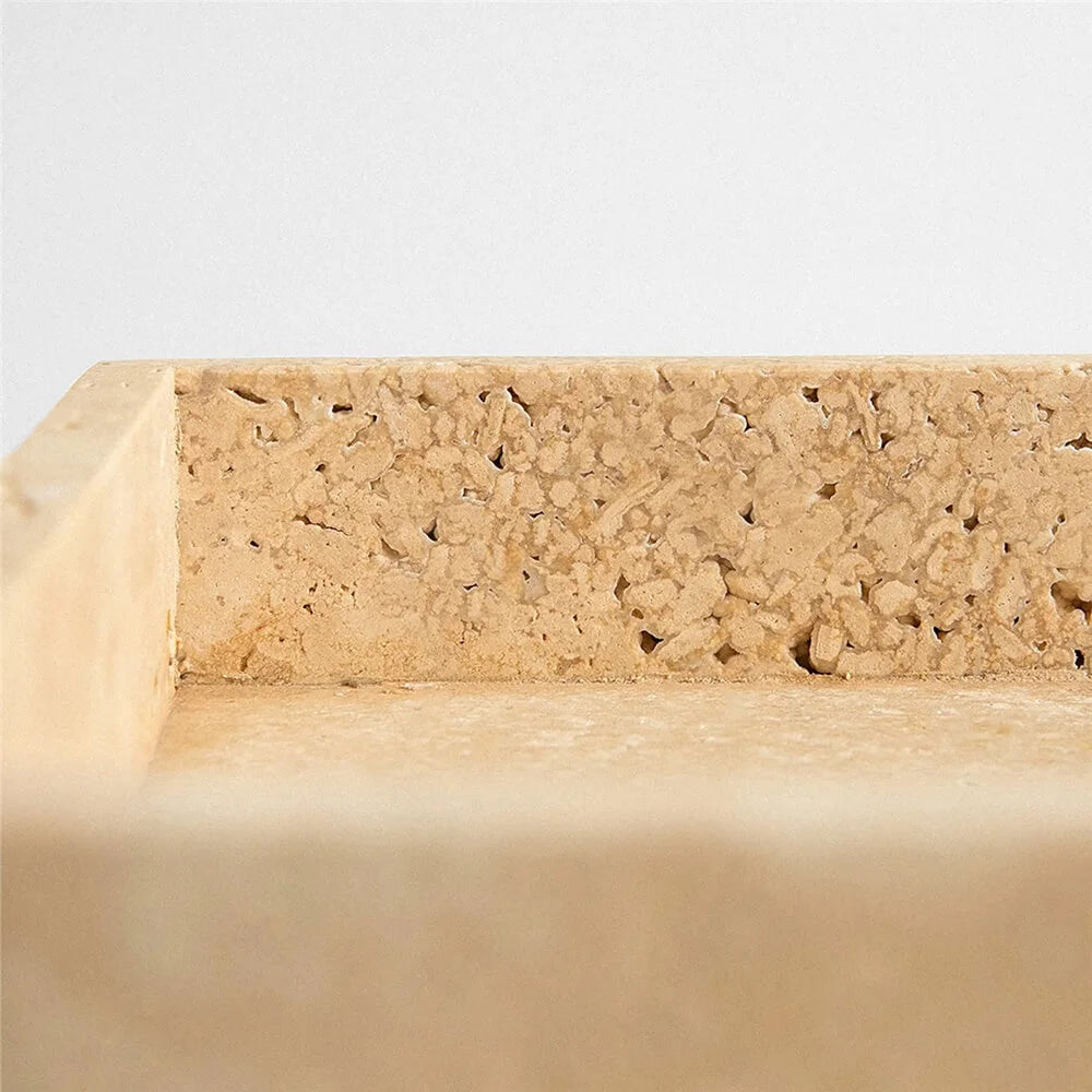 Travertine Marble Tray for Vanity in UAE