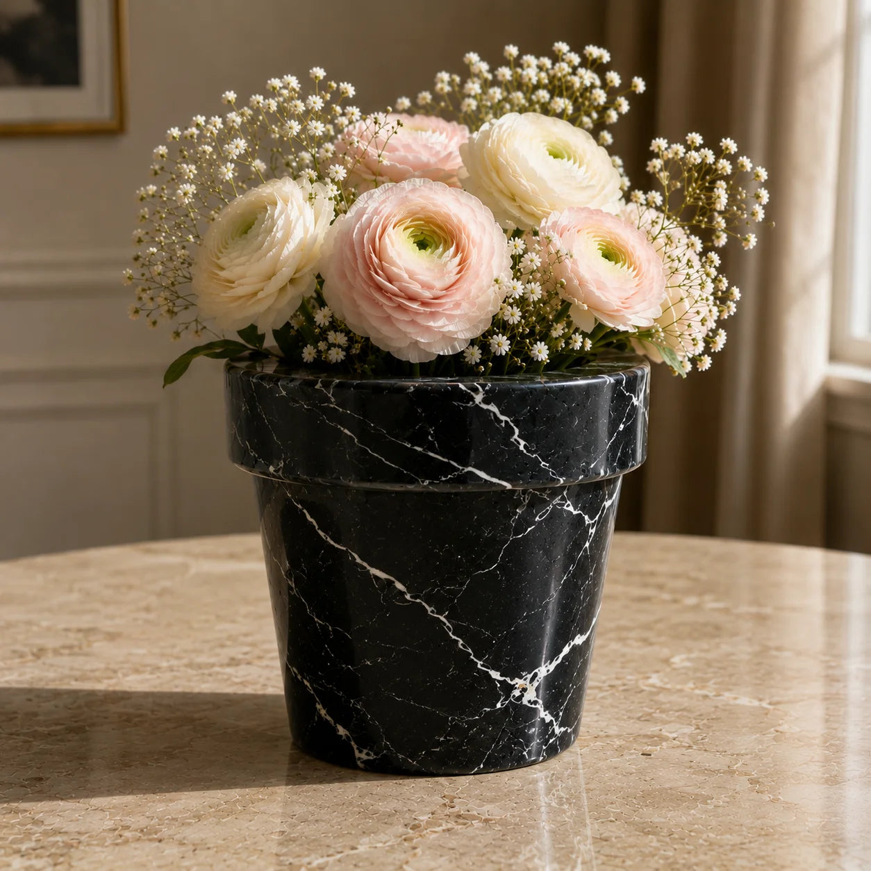 Alba Marble Planter