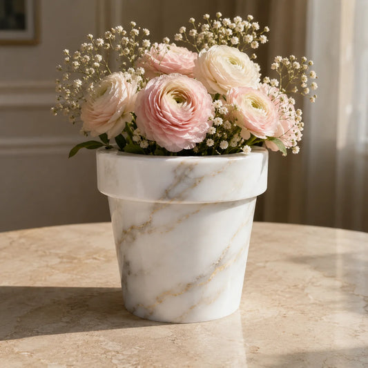 Alba Marble Planter