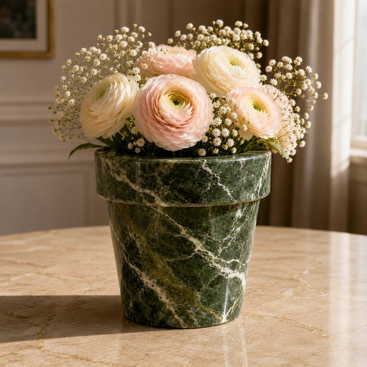 Alba Marble Planter