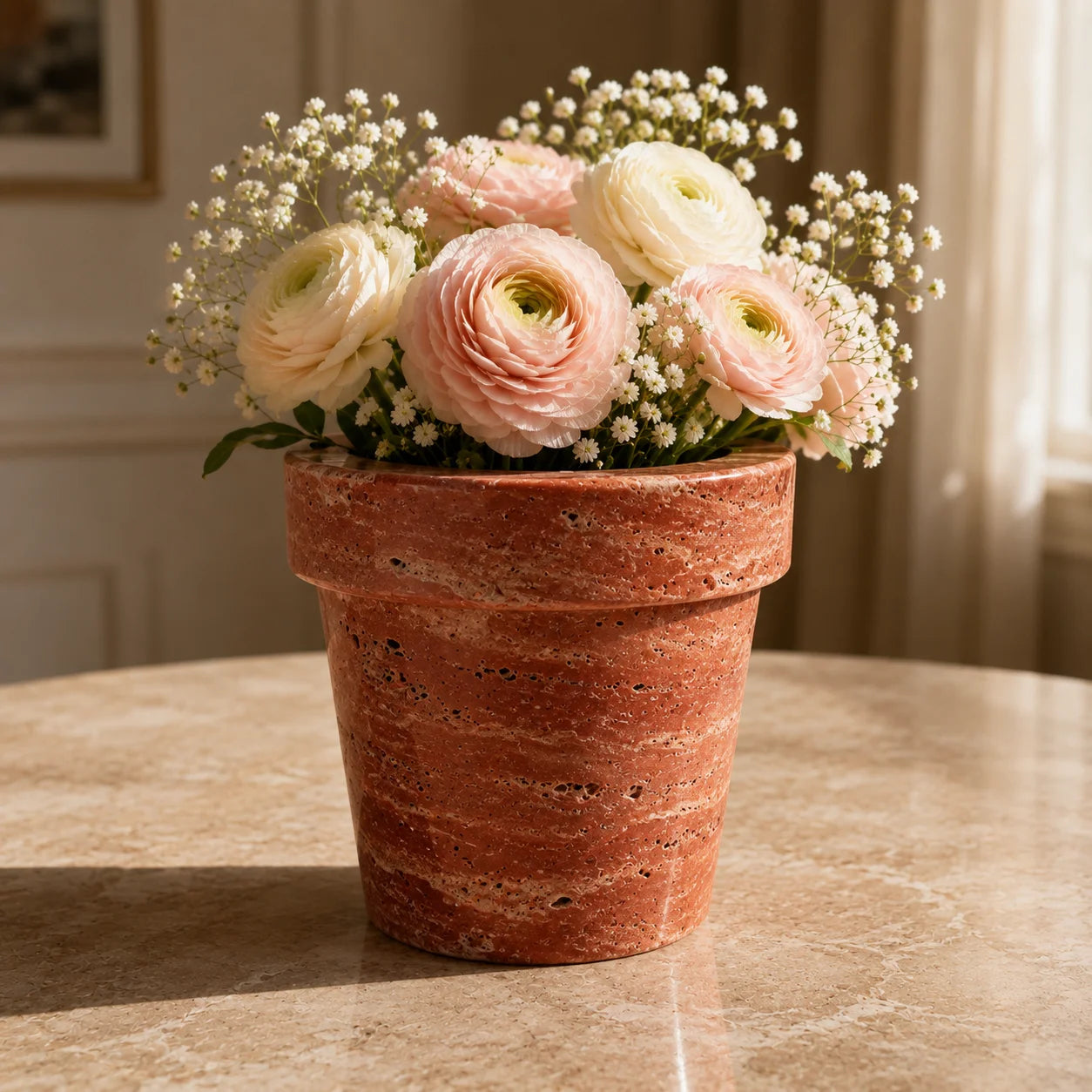 Alba Marble Planter