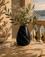 Amalfi Travertine Vase