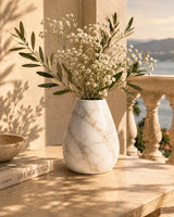 Amalfi Travertine Vase