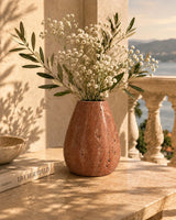 Amalfi Travertine Vase