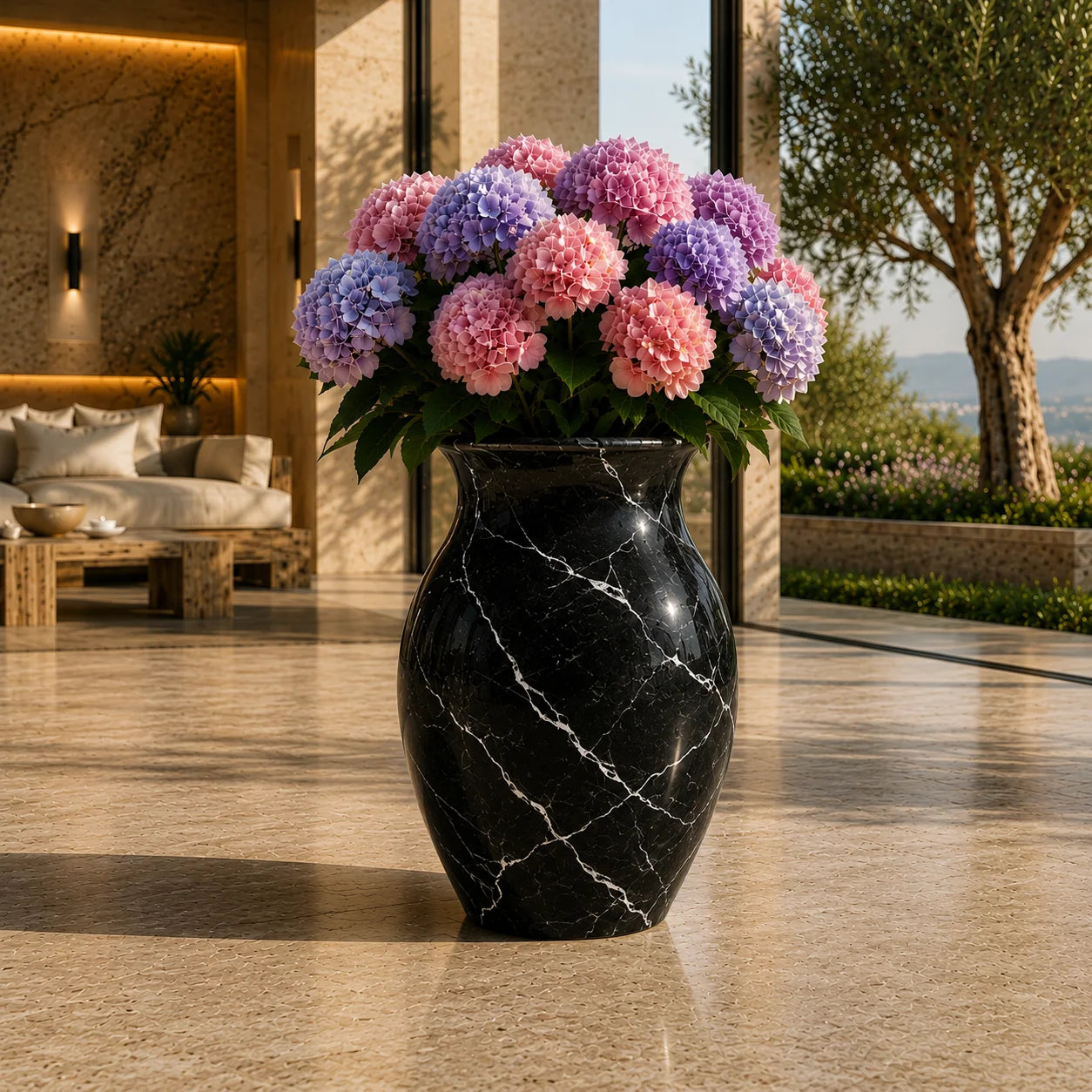 Amalfi Stone Vase