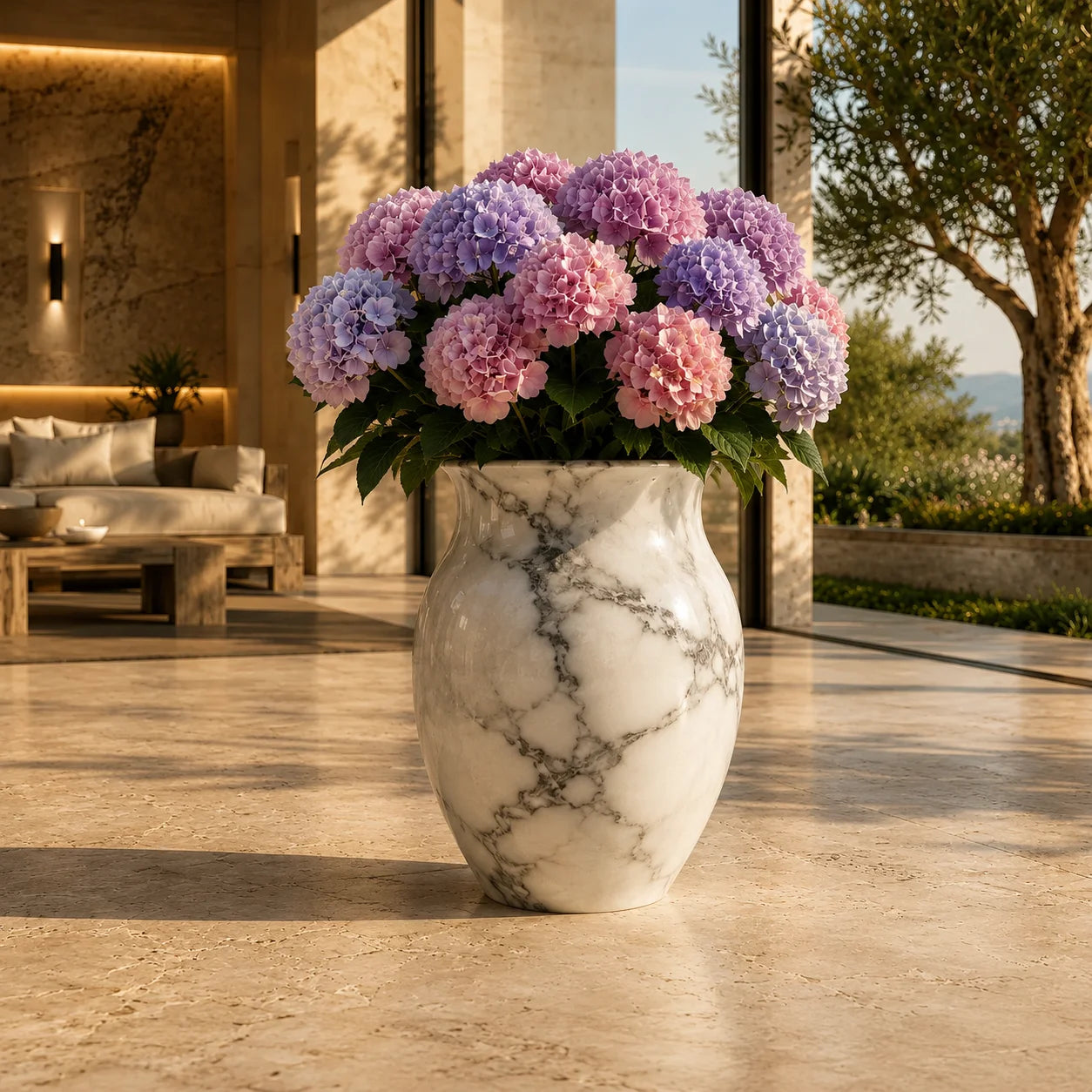 Amalfi Stone Vase