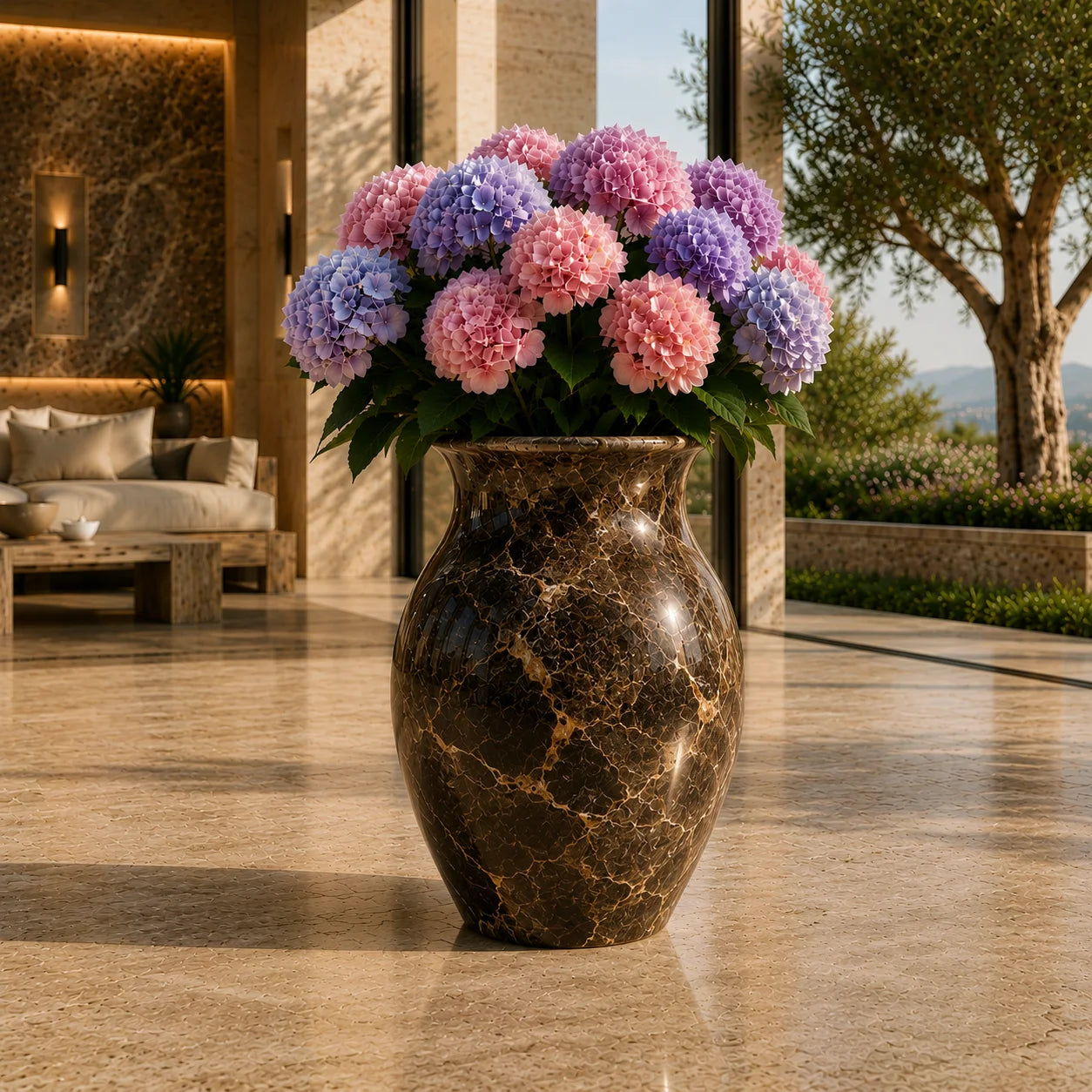 Amalfi Stone Vase