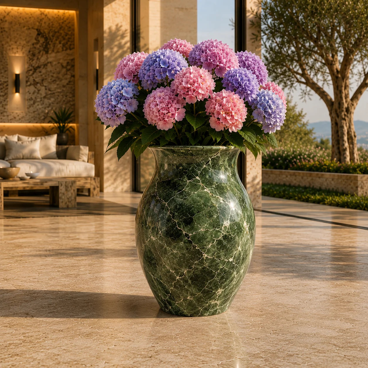 Amalfi Stone Vase