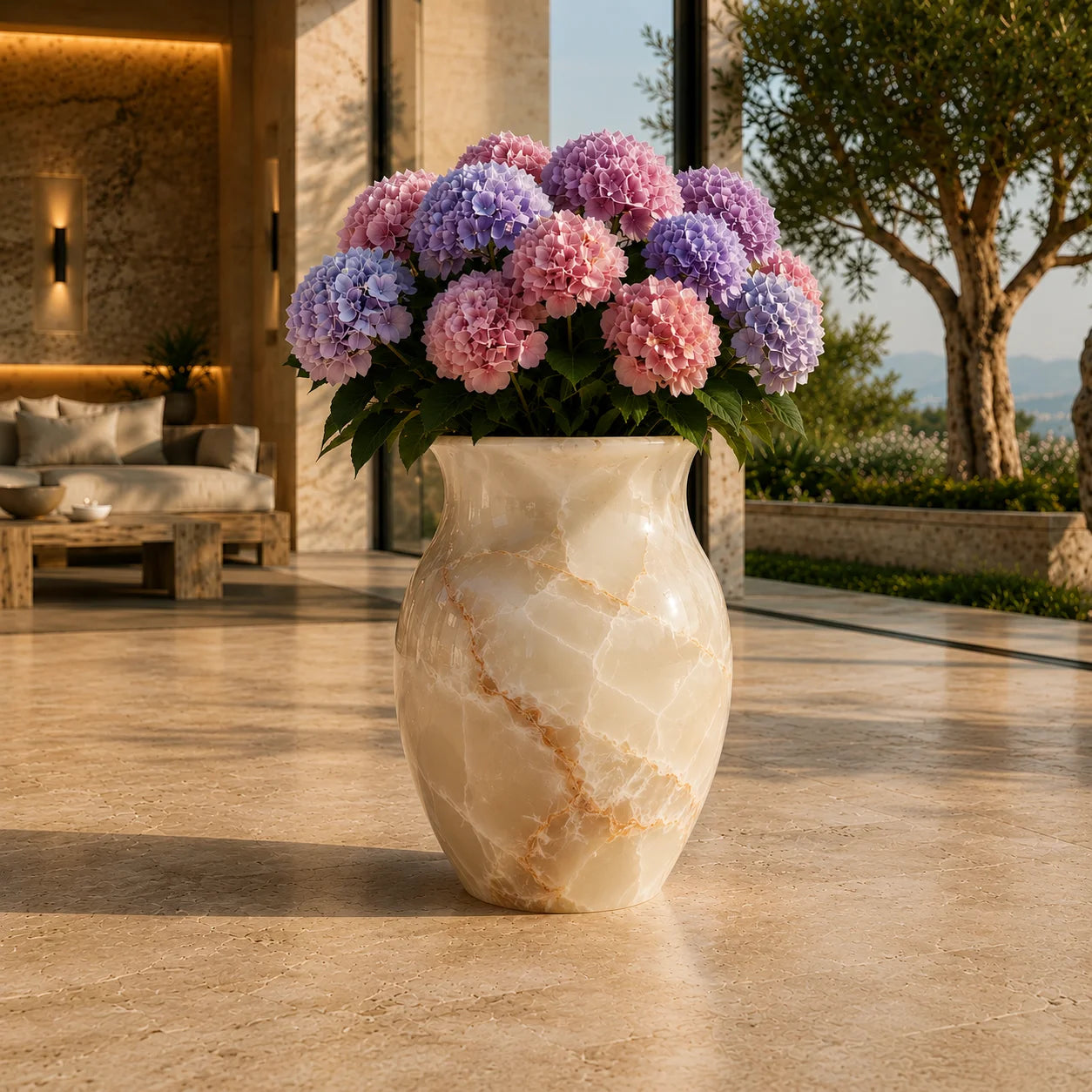 Amalfi Stone Vase