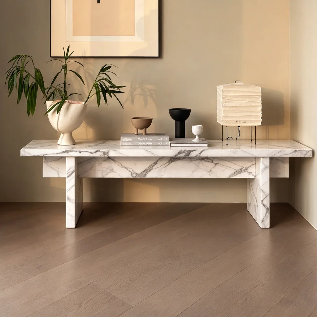 Architectural Slab Console table