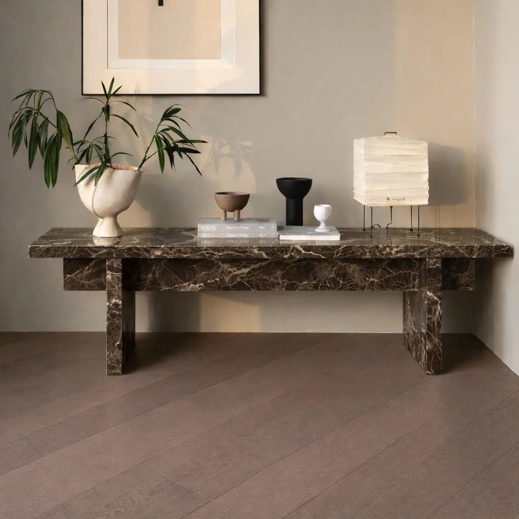 Architectural Slab Console table