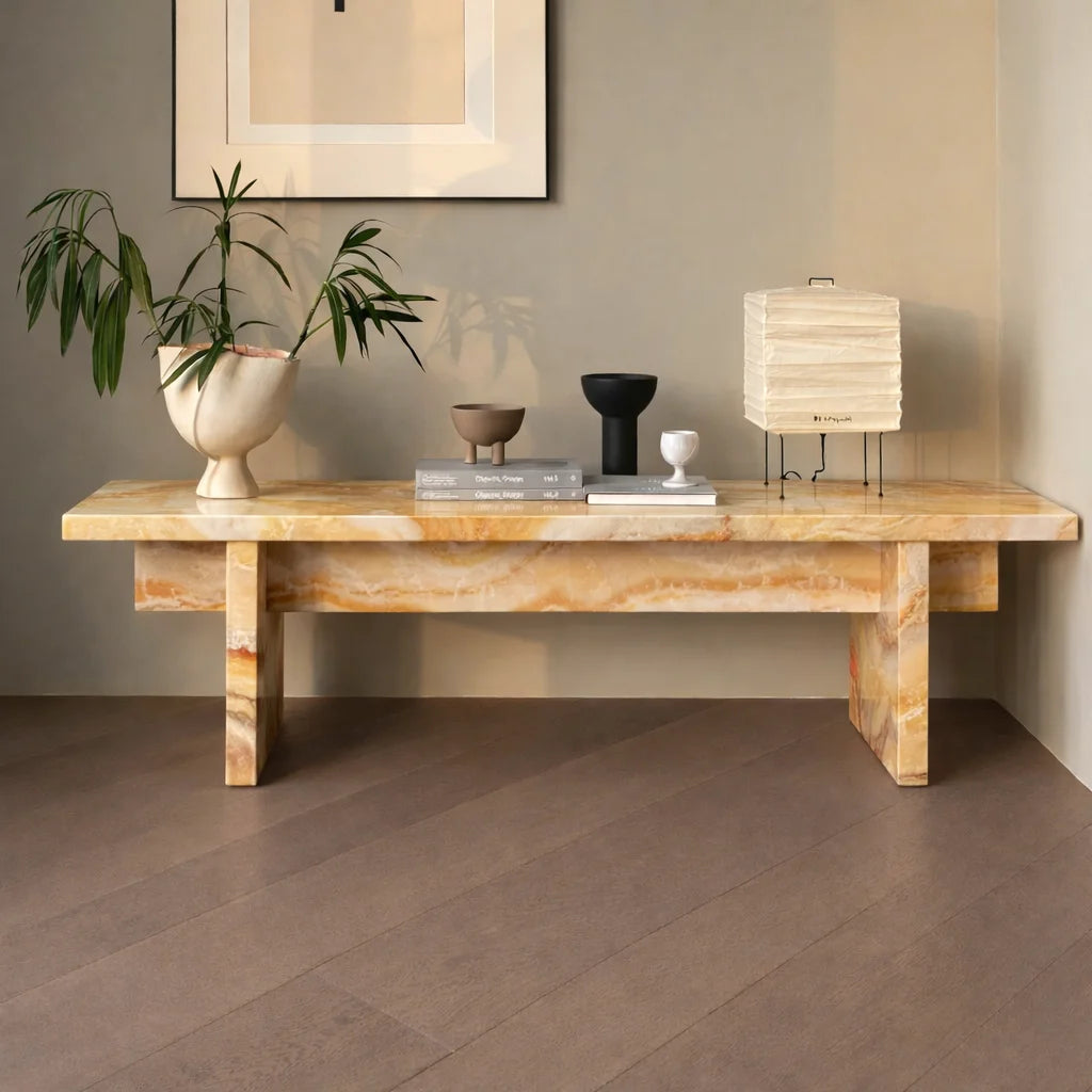 Architectural Slab Console table