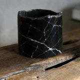 Arctic Vein Stone Candle Holder