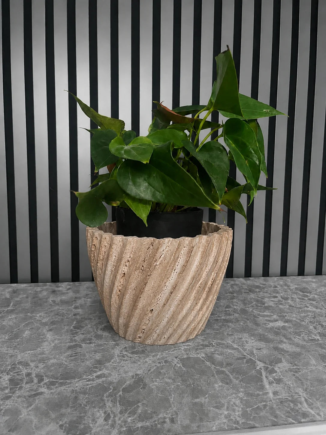 Artisan Fluted Planter
