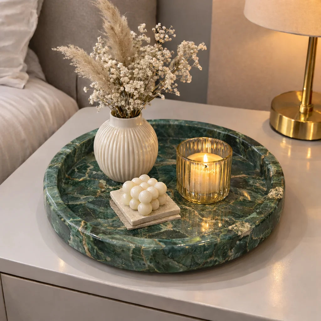 Aura Marble Decor tray