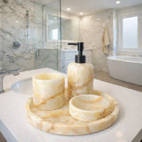 Aurelia Marble Bath Accessories