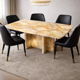 Aurelia Marble Dining Table