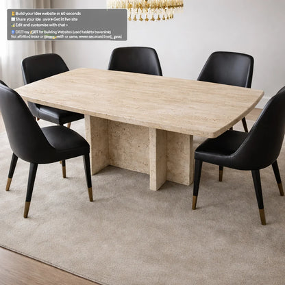 Aurelia Marble Dining Table
