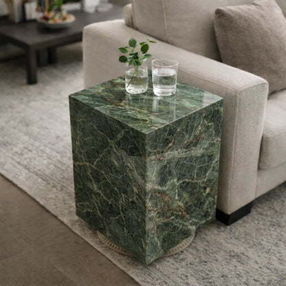 Averon Luxe Stone Side Table