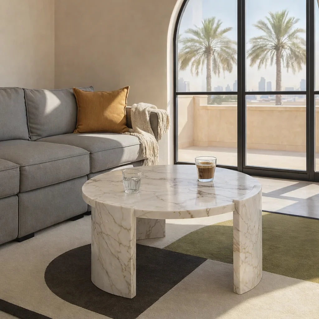 Terra Luxe Round Coffee Table
