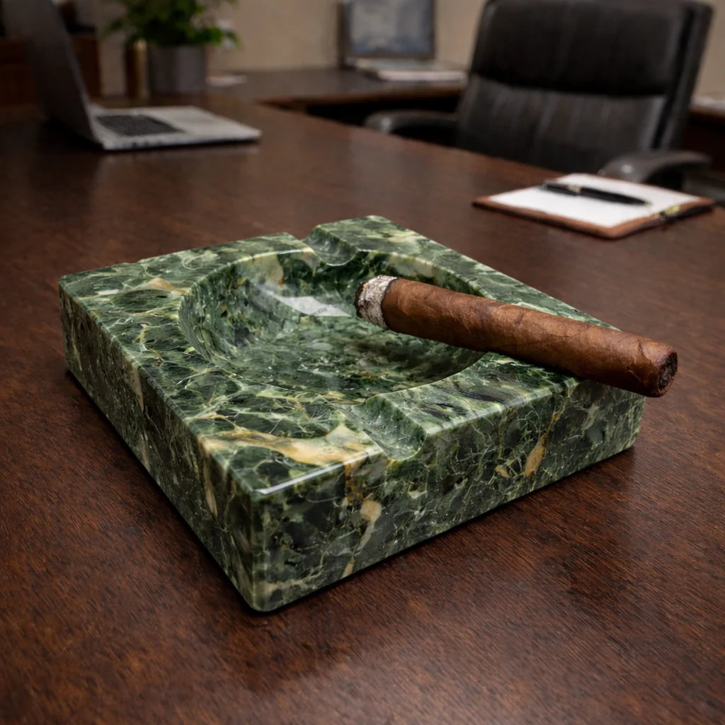 Beige ciger Marble Ashtray