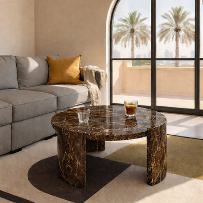 Terra Luxe Round Coffee Table