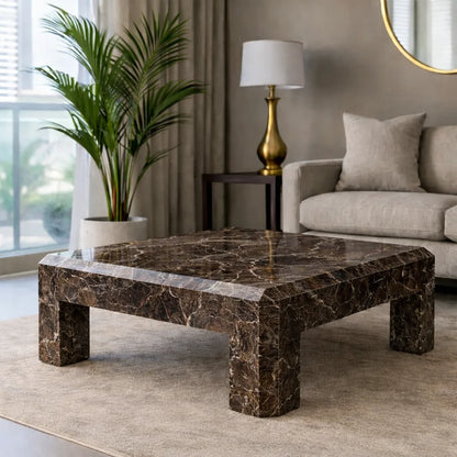 Beige Minimalistic Coffee Table