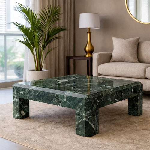 Beige Minimalistic Coffee Table