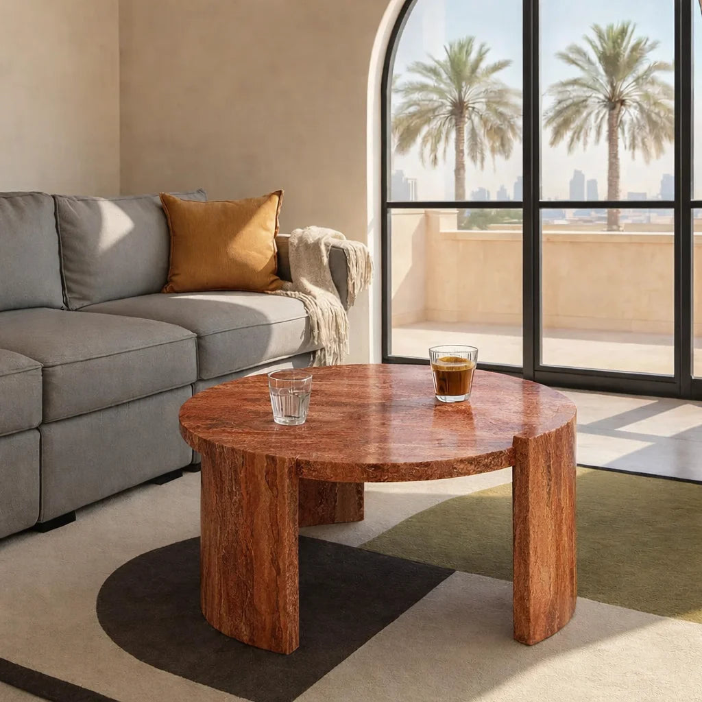 Terra Luxe Round Coffee Table