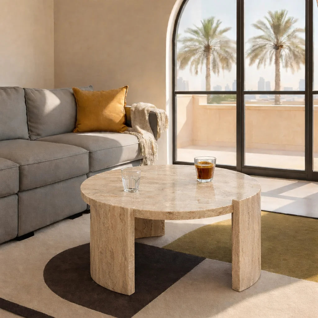 Terra Luxe Round Coffee Table
