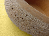 Beige Travertine Vessel Sink in Dubai
