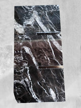 Black Marble Console Coffee Table 