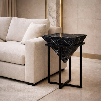 Trivanta Marble Side Table