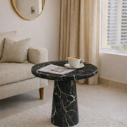Viola Marble Round Coffee Table